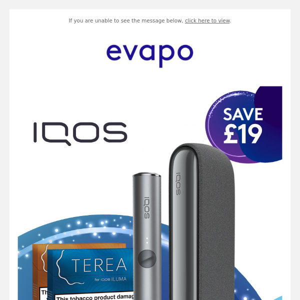 Buy IQOS ILUMA ONE bundle with 40 TEREA tobacco sticks