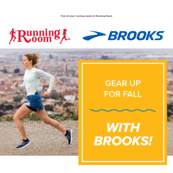 Gear Up For Fall Running With Brooks!