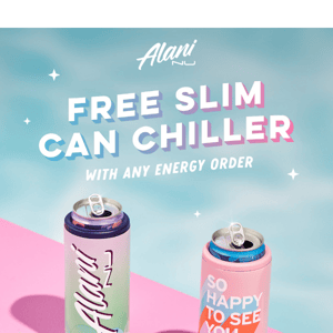 🧊 JUST DROPPED: Free Slim Can Chiller 🧊