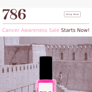 💖 Don't Miss Out! 786 Cosmetics' Cancer Awareness Sale Starts Now 💖