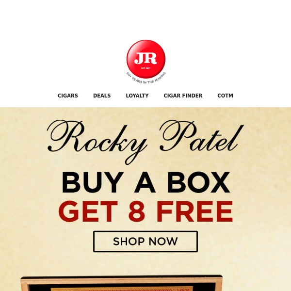 Rocky Patel Buy a Box Get 8 Cigars Free!😎