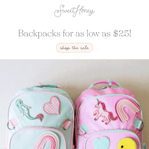 Backpacks & Lunch Kits as low as just $25! 🤩🎉 Just in time for the new schoolyear!