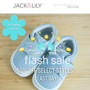 🌸LAST DAY! FLASH SALE 50% Off Select Styles🌸