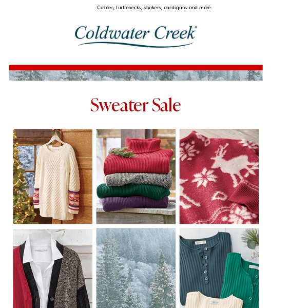 Don’t Miss Our Sweater Sale!