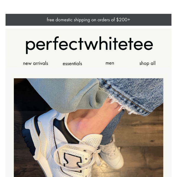 sneakers + perfectwhitetees