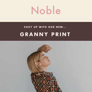 NEW Granny Print is Here 🧶