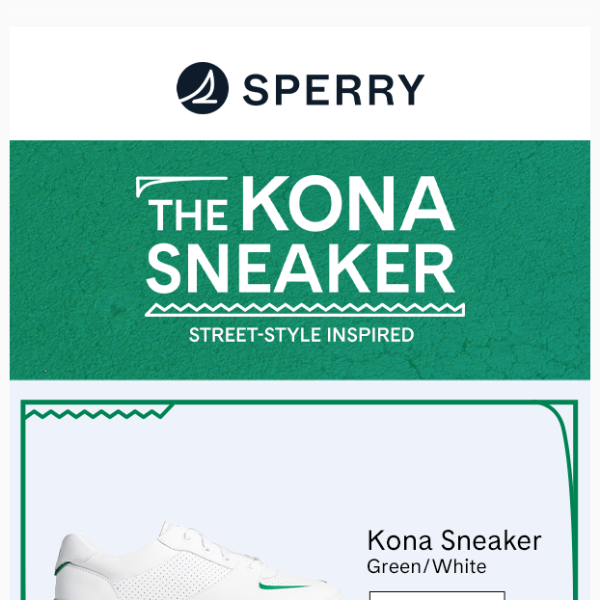 Meant for the streets; The Kona Sneaker