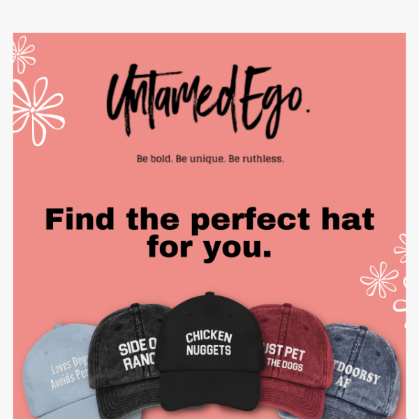 ATTENTION ALL DAD HAT LOVERS 🧢