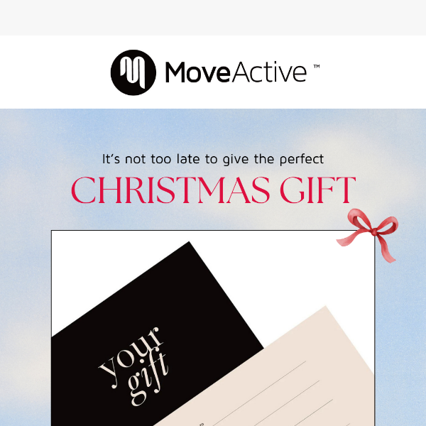 Give the gift of MoveActive 🎅🏻