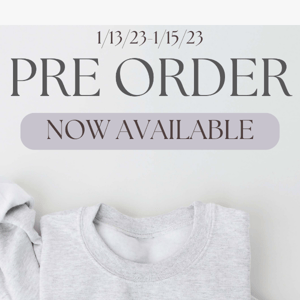 [final hours] preorders for wifey & dog mama crews