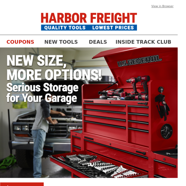 New Tools At Harbor Freight Series 3 Tool Box Price and New Color Option 