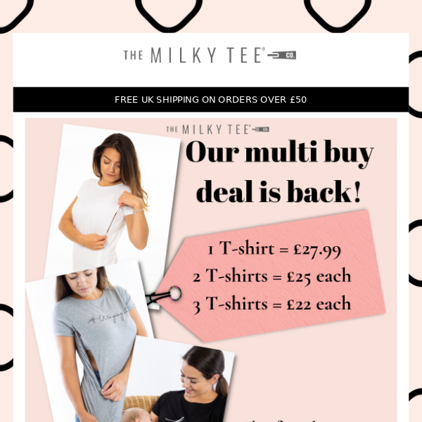 OUR MULTI-BUY DEAL IS BACK!