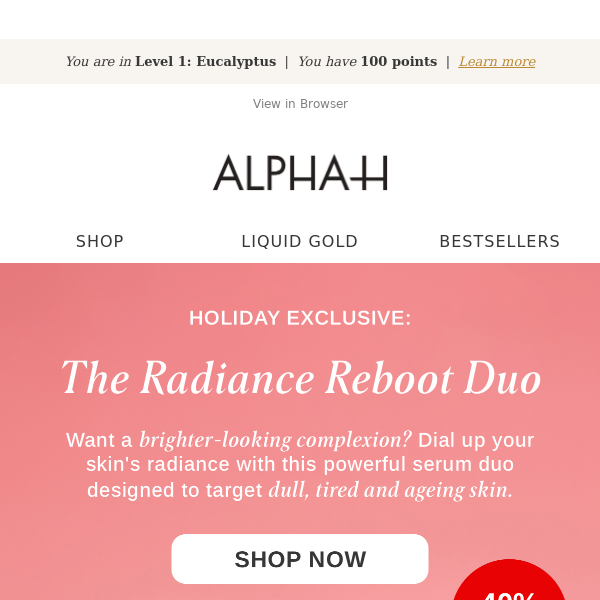 Limited-Edition Radiance Reboot Duo