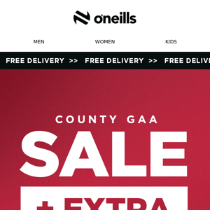 Today Only! ⚡ Extra 10% Off County GAA Sale