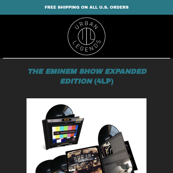 Pre-Order The Eminem Show Expanded Edition (4LP)