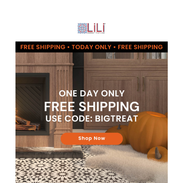 🎃 ONE DAY FREE SHIPPING 🎃