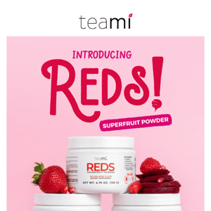 Revealed: Meet REDS, your natural energy elixir!