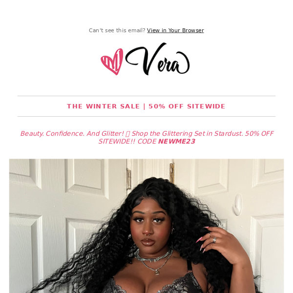 Beauty. Confidence. Glitter 💕 50% Off Winter Sale on NOW! - Love Vera