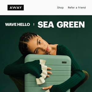 New hue alert: Sea Green 🌊