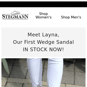 🎉 It’s official: Layna Wedge Sandals are in stock!