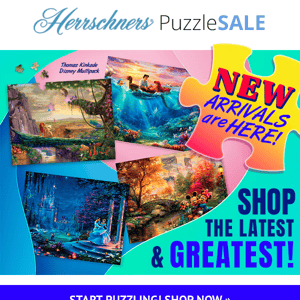 Shop the LATEST & GREATEST jigsaw puzzles NOW!