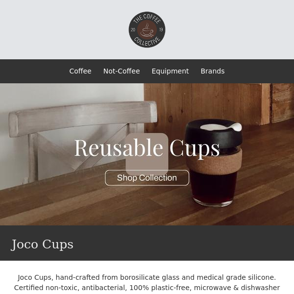 Reusable Coffee Cups ☕