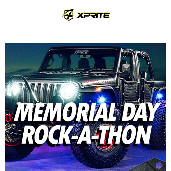 Xprite's Memorial Day Rock-A-Thon Keeps On Truckin'!