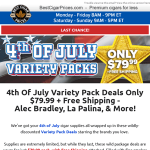 🇺🇸 Last Chance - 4th of July Variety Pack Deals! 🇺🇸