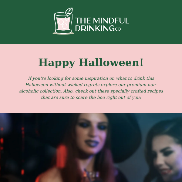The Mindful Drinking Co, Spooktacular Savings For Halloween