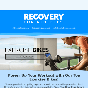 🚴 Power Up Your Workout with Our Top Exercise Bikes!