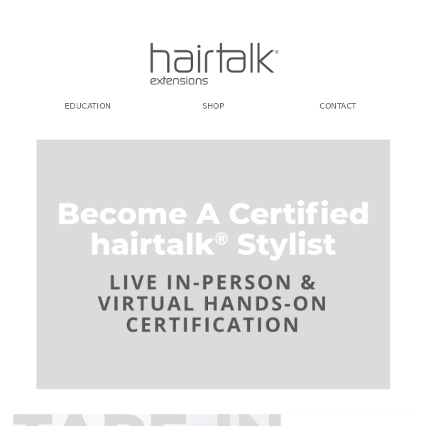 Get Ahead in 2023 With a hairtalk Certification
