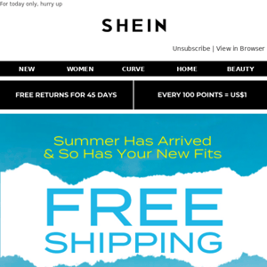 Summer trend with Free Shipping🎉