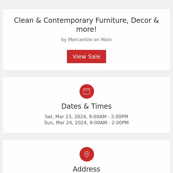 Clean & Contemporary Furniture, Decor & more!