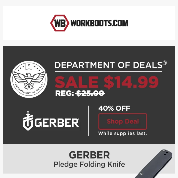 DOD: $14.99 🔪 (selling out in 3…2...1…)