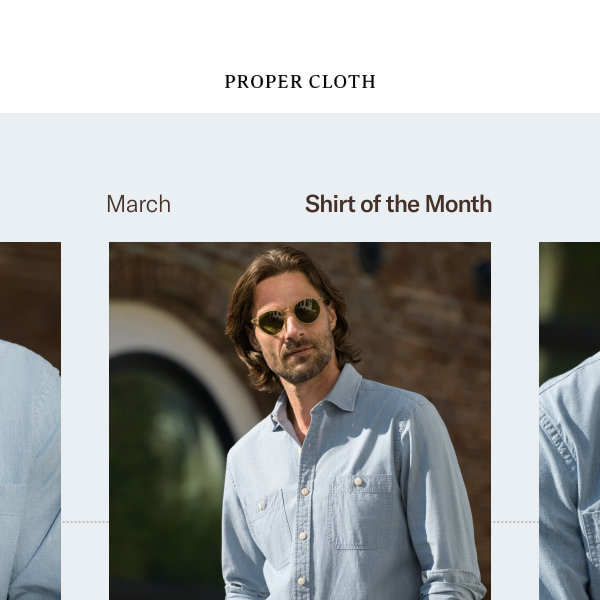 March Shirt of the Month