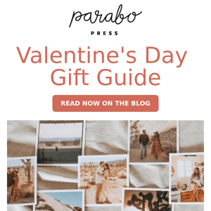 Shop 20% off our Valentine's Gift Guide