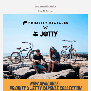 Launching Today: Priority x Jetty Capsule Collection