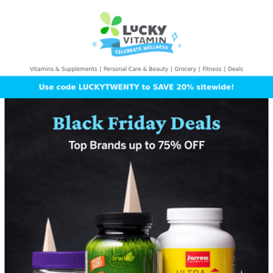 Get Black Fri 75% off deals!
