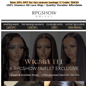 The Most Invisible & Clean Hairline You've Ever Met 😉 | WIGSBYTEE X RPGSHOW OUTLET