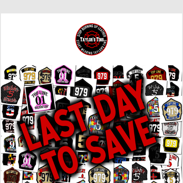 Today is the last day!