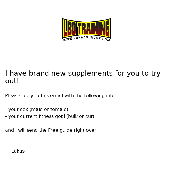 FREE Supplement Guide Inside...