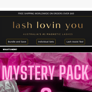 Save $60.00 on our MYSTERY PACK  🎁🎁🎁