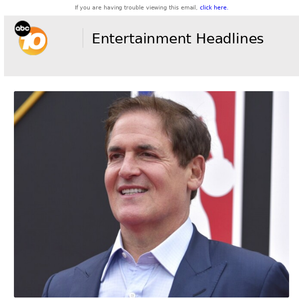 Your 10News Entertainment Headlines