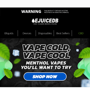 🥶 Vape Cold, Vape Cool