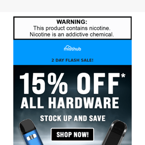 Save 15% On Our Best Hardware! 🏆