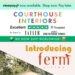 🚀 Ferm Living X Courthouse Interiors New Launch 🚀