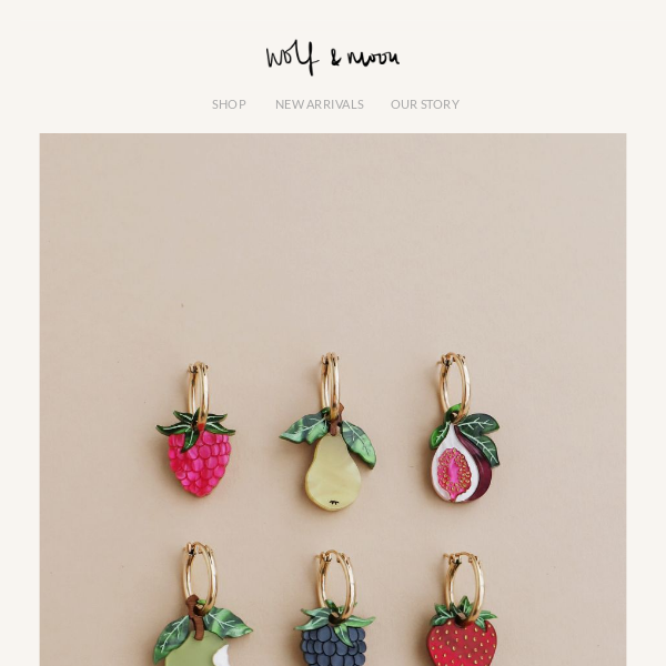 NEW IN: AUTUMN FRUITS 🍏
