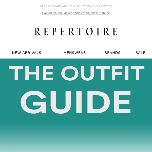 Repertoire Find Your Fit