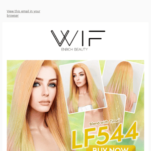 New Sparkle Wig LF544 ✨