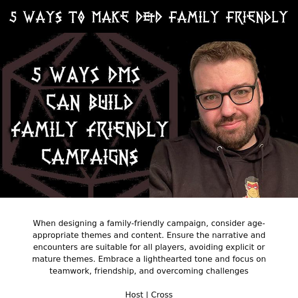 🎲 ACRYLIC DICE DROP + Family Friendly D&D Tips with Cross!